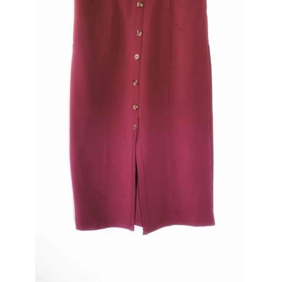 NEW Anthropologie Maeve Wildberry Knit Midi Dress - 14P - Picture 9 of 9